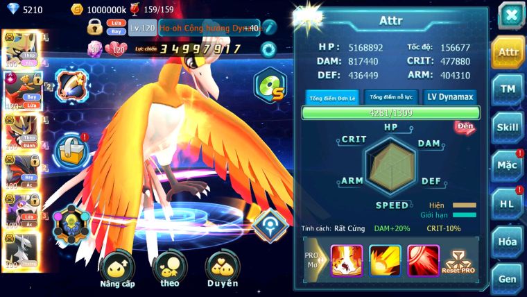 MÃ : #TTS2357 - SV 1057 - TOP2-4 ALL -  CẶP CHÓ BÁ CHỦ HOOH CỘNG HƯỞNG DYNAMAX QVLD BC DRAK HOOH BC 3 TEAM BUILD CS CỰC CAO