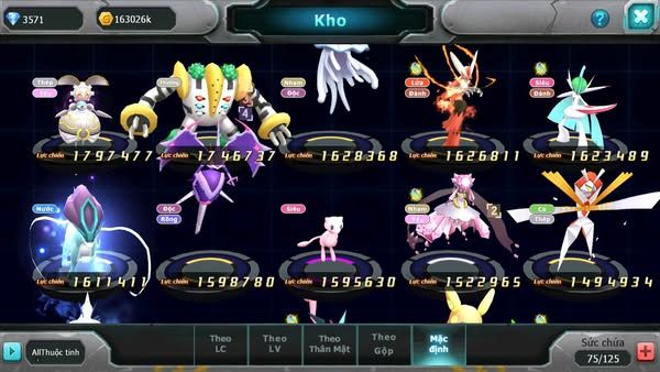 MÃ : #TTS2362 - SV1341 - V6 - UNVOA DIALGA BÁ CHỦ HOOH RAYQUAZA DRAK HOOH THẦN GIÓ YVETAL