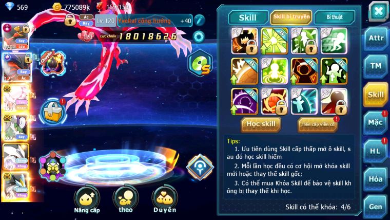 MÃ : #TTS2363 - SV1367 - TOP14 - HOOH CỘNG HƯỞNG DYNAMAX LC KHỦNG YVETAL CỘNG HƯỞNG DIANCIE BC THẦN GIÓ BC UNBVOA WB BC