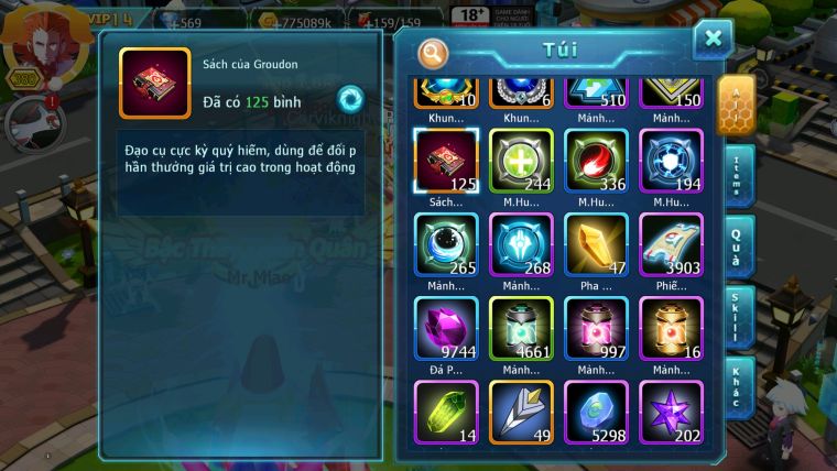 MÃ : #TTS2363 - SV1367 - TOP14 - HOOH CỘNG HƯỞNG DYNAMAX LC KHỦNG YVETAL CỘNG HƯỞNG DIANCIE BC THẦN GIÓ BC UNBVOA WB BC