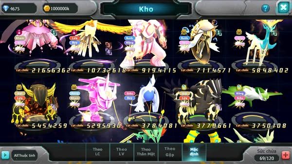 MÃ : #TTS2369 - SV 1162 - TOP32 - DIANCIE ECHO DYAMAX - HOOH DYNAMAX 3 TEAM YÊU LỬA NƯỚC