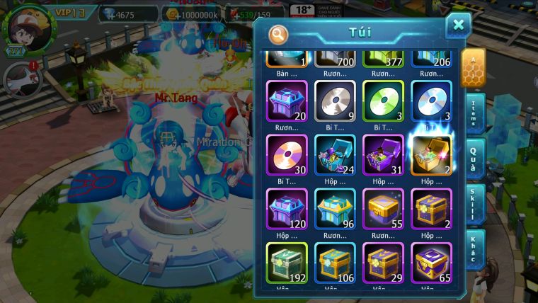 MÃ : #TTS2369 - SV 1162 - TOP32 - DIANCIE ECHO DYAMAX - HOOH DYNAMAX 3 TEAM YÊU LỬA NƯỚC