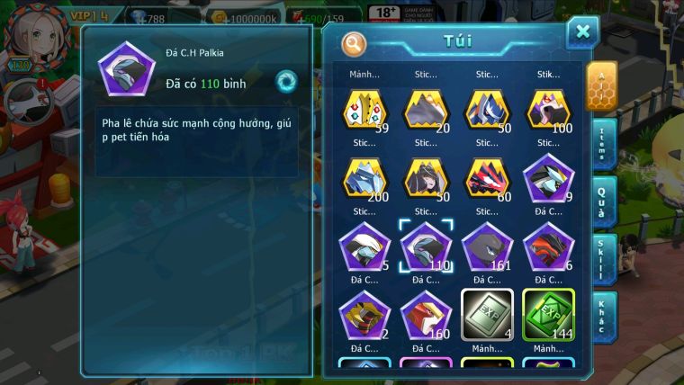 MÃ : #TTS2368 - SV 1603 - TOP22 - V14 470 SÁCH - HOOH ECHO DYNAMAX KORAIDON BÁ CHỦ CHIM SẮT BC  PALKIA ĐUA TOP QUÁ NGON