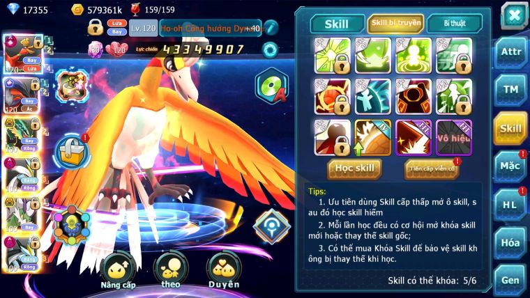 MÃ : #TTS2372 - SV 1231 - TOP6-7 - V12 - HOOH CH DYNAMAX LC SIÊU KHỦNG YVETAL CỘNG HƯỞNG RAYQUAZA BC  WB DYNAMAX QUÁ NGON