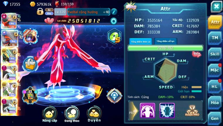 MÃ : #TTS2372 - SV 1231 - TOP6-7 - V12 - HOOH CH DYNAMAX LC SIÊU KHỦNG YVETAL CỘNG HƯỞNG RAYQUAZA BC  WB DYNAMAX QUÁ NGON