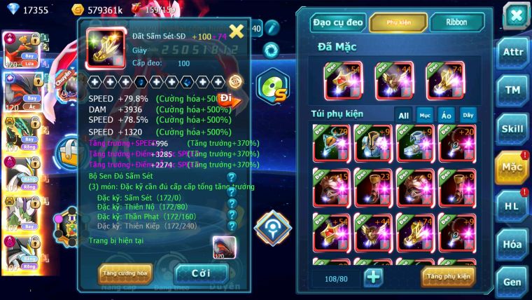 MÃ : #TTS2372 - SV 1231 - TOP6-7 - V12 - HOOH CH DYNAMAX LC SIÊU KHỦNG YVETAL CỘNG HƯỞNG RAYQUAZA BC  WB DYNAMAX QUÁ NGON