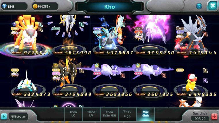 MÃ : #TTS2371 - SV 1468 - V12- RAIKOU CỘNG HƯỞNG TAPU KOKOO BÁ CHỦ NHIỀU PET HT CHO AE TEST