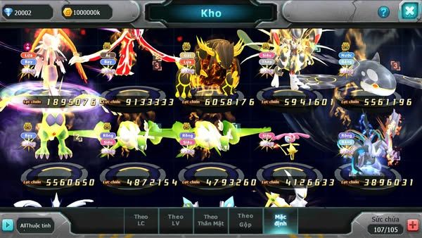 MÃ : #TTS2378 - SV1304 - V9 - 20K KC - TEAM BAY ECHO DYNAMAX MEW GIÁP + CẶP LATI BC  QVBC BC