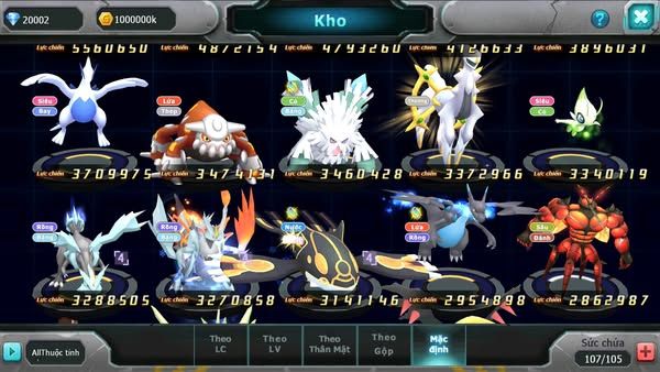 MÃ : #TTS2378 - SV1304 - V9 - 20K KC - TEAM BAY ECHO DYNAMAX MEW GIÁP + CẶP LATI BC  QVBC BC