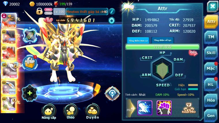 MÃ : #TTS2378 - SV1304 - V9 - 20K KC - TEAM BAY ECHO DYNAMAX MEW GIÁP + CẶP LATI BC  QVBC BC