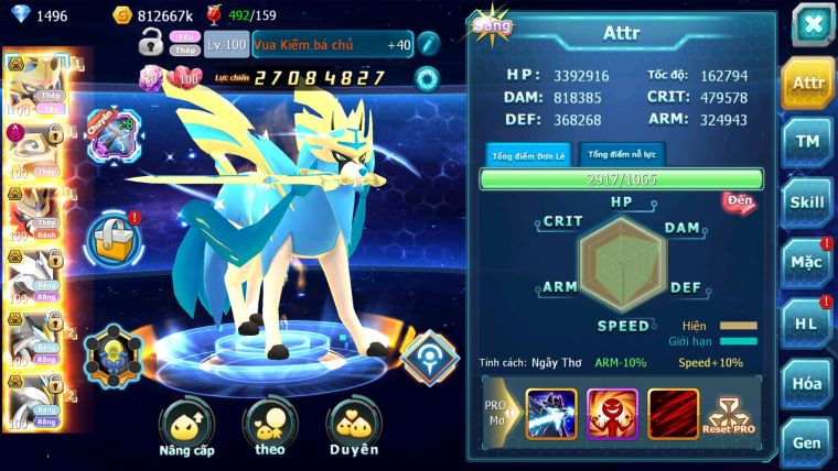 MÃ : #TTS2377 - SV1212 - TOP3 PK - ĐÃ MUA LỆNH - 1K9 SÁCH - 5K5 MT - VUA KIẾM VUA KHIÊN BÁ CHỦ MELTAN DYNAMAX NGON LÀNH - UNVOA BC WB BC PR DIAGLA BC