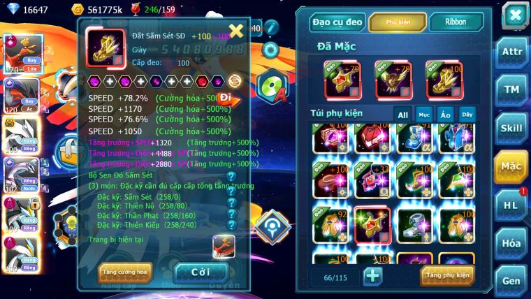 MÃ : #TTS2379 - SV1253 - TOP 3-4 -3k4 mt - HOOH CỘNG HƯỞNG DYANAMX LC SIÊU KHỦNG YVETAL CỘNG HƯỞNG UNVOA BC WB DYNAMAX  PALKIA CỘNG HƯỞNG QUÁ NGON