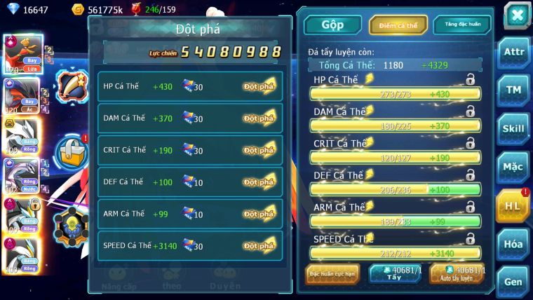 MÃ : #TTS2379 - SV1253 - TOP 3-4 -3k4 mt - HOOH CỘNG HƯỞNG DYANAMX LC SIÊU KHỦNG YVETAL CỘNG HƯỞNG UNVOA BC WB DYNAMAX  PALKIA CỘNG HƯỞNG QUÁ NGON