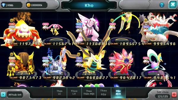 MÃ : #TTS2411 - SV 646 - TOP 4 ALL - WHITE BLACK CH DYNAMAX LC SIÊU KHỦNG HOOH ECHO RAY BC DIANCIE DYNAMAX 3 TEAM CỰC NGON