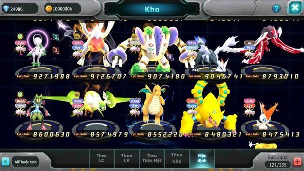 MÃ : #TTS2411 - SV 646 - TOP 4 ALL - WHITE BLACK CH DYNAMAX LC SIÊU KHỦNG HOOH ECHO RAY BC DIANCIE DYNAMAX 3 TEAM CỰC NGON