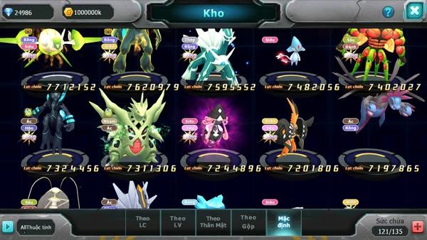 MÃ : #TTS2411 - SV 646 - TOP 4 ALL - WHITE BLACK CH DYNAMAX LC SIÊU KHỦNG HOOH ECHO RAY BC DIANCIE DYNAMAX 3 TEAM CỰC NGON