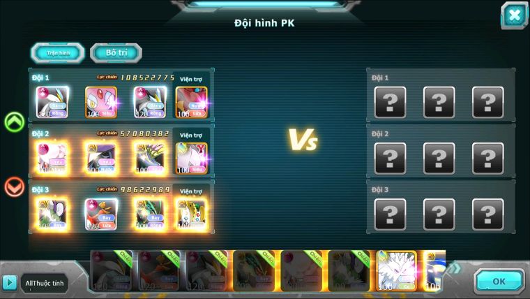 MÃ : #TTS2411 - SV 646 - TOP 4 ALL - WHITE BLACK CH DYNAMAX LC SIÊU KHỦNG HOOH ECHO RAY BC DIANCIE DYNAMAX 3 TEAM CỰC NGON
