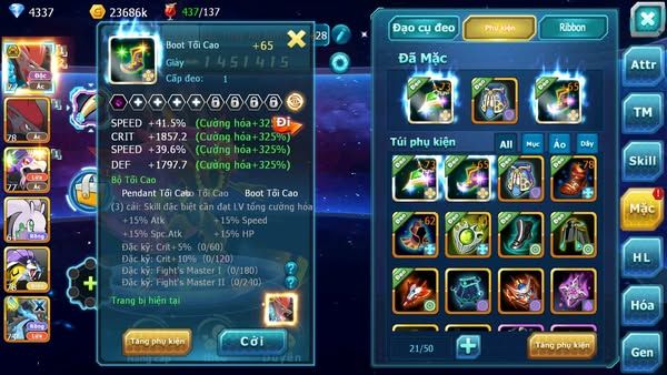 MÃ : #TTS2415 - SV1693 - TOP 30 - V7 - BTAA BÁ CHỦ ZORROA DRAK HOOH RAIKOU
