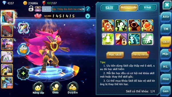 MÃ : #TTS2415 - SV1693 - TOP 30 - V7 - BTAA BÁ CHỦ ZORROA DRAK HOOH RAIKOU