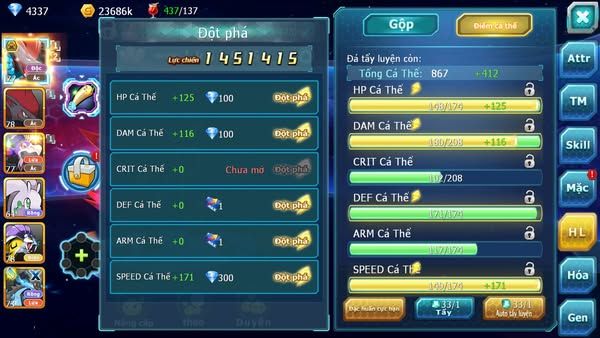 MÃ : #TTS2415 - SV1693 - TOP 30 - V7 - BTAA BÁ CHỦ ZORROA DRAK HOOH RAIKOU