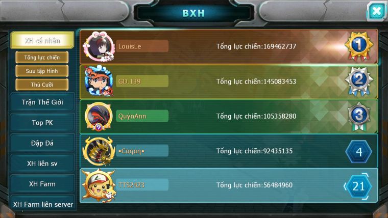 MÃ : #TTS2423 - SV 1178 - TOP21 - V15- HOOH WB CỘNG HƯỞNG DYNAMAX THẦN ĐIỆN DYNAMAX PR DIALGA BC