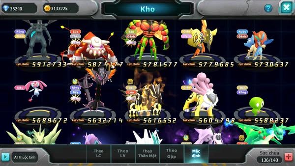 MÃ : #TTS2437 - SV 1046 - 1K3 SÁCH TOP1 ALL CỨNG PALKIA CỘNG HƯỞNG HOOH CỘNG HƯỞNG DYNAMAX DIANCIE CỘNG HƯỞNG DYNAMAX 3 TEAM CỰC CHẤT