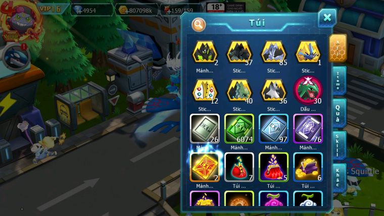 MÃ : #TTS2438 - SV 50 - TOP2 ALL DIANCIE - HOOH CỘNG HƯỞNG DYNAMAX LC KHỦNG NHIỀU PET HT BC HOOPA MEGA NEC