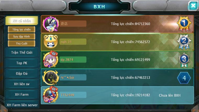 MÃ : #TTS2449 - SV 1536 - V10 MEW GIÁP BC  UNVOA WB BC LUGIA BC QVLD BC RAIKOU BC CẶP LATI BC