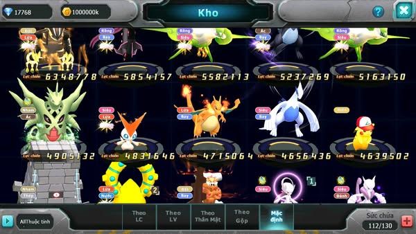 MÃ : #TTS2448 - SV1332 - TOP21 - HOOH CỘNG HƯỞNG DYNAMAX DIANCIE CỘNG HƯỞNG DYNAMAX YVETAL BÁ CHỦ UNVOA WB BC 3 TEAM NGON