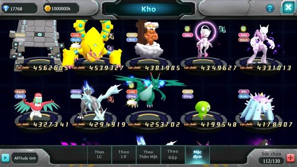 MÃ : #TTS2448 - SV1332 - TOP21 - HOOH CỘNG HƯỞNG DYNAMAX DIANCIE CỘNG HƯỞNG DYNAMAX YVETAL BÁ CHỦ UNVOA WB BC 3 TEAM NGON