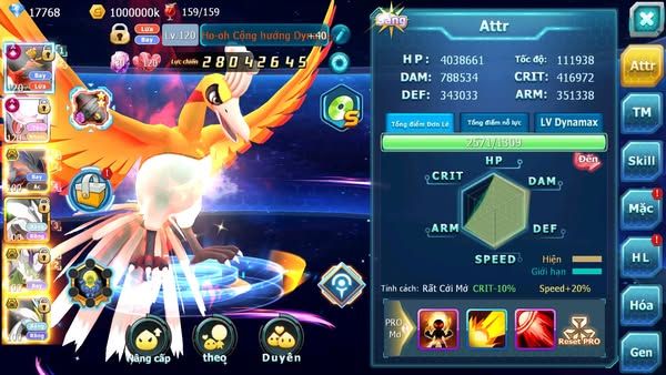 MÃ : #TTS2448 - SV1332 - TOP21 - HOOH CỘNG HƯỞNG DYNAMAX DIANCIE CỘNG HƯỞNG DYNAMAX YVETAL BÁ CHỦ UNVOA WB BC 3 TEAM NGON