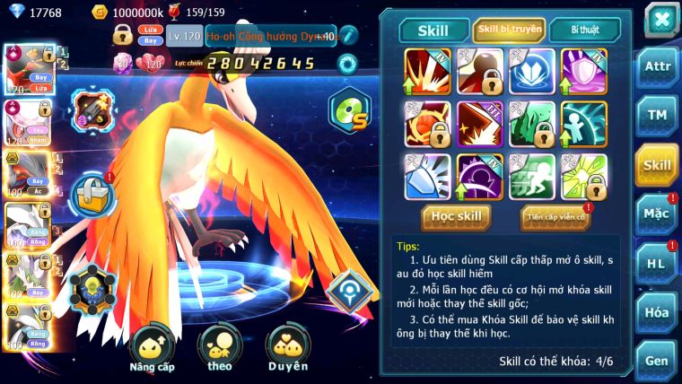 MÃ : #TTS2448 - SV1332 - TOP21 - HOOH CỘNG HƯỞNG DYNAMAX DIANCIE CỘNG HƯỞNG DYNAMAX YVETAL BÁ CHỦ UNVOA WB BC 3 TEAM NGON