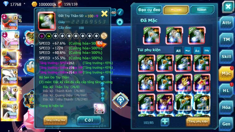 MÃ : #TTS2448 - SV1332 - TOP21 - HOOH CỘNG HƯỞNG DYNAMAX DIANCIE CỘNG HƯỞNG DYNAMAX YVETAL BÁ CHỦ UNVOA WB BC 3 TEAM NGON