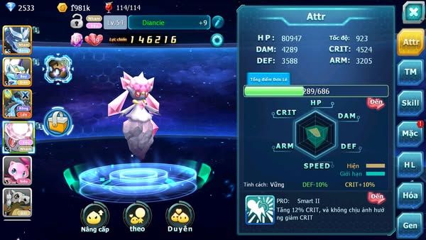 MÃ : #TTS2447 - SV 1728 - RẮN BĂNG DIANCIE THẦN GIÓ