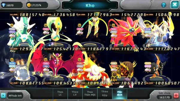 MÃ : #TTS2453 - SV 66 - TOP1 PK 1K SÁCH - HOOH - DIANCIE - PALKIA CỘNG HƯỞNG DYNAMAX RAY BA NHIỀU PET HT 3 TEAM KHỦNG