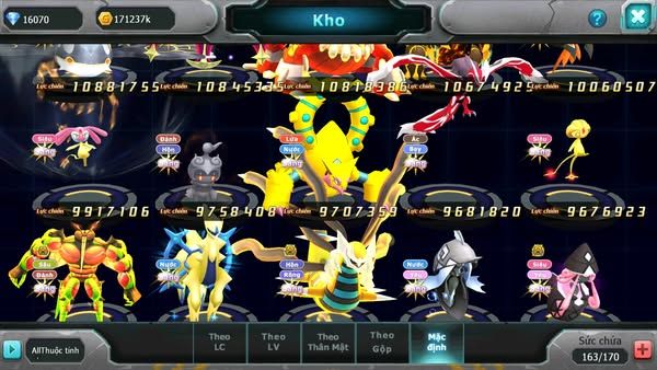 MÃ : #TTS2453 - SV 66 - TOP1 PK 1K SÁCH - HOOH - DIANCIE - PALKIA CỘNG HƯỞNG DYNAMAX RAY BA NHIỀU PET HT 3 TEAM KHỦNG