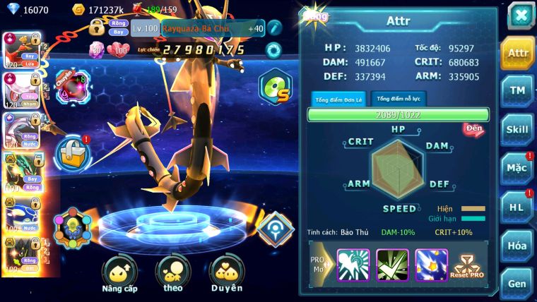 MÃ : #TTS2453 - SV 66 - TOP1 PK 1K SÁCH - HOOH - DIANCIE - PALKIA CỘNG HƯỞNG DYNAMAX RAY BA NHIỀU PET HT 3 TEAM KHỦNG