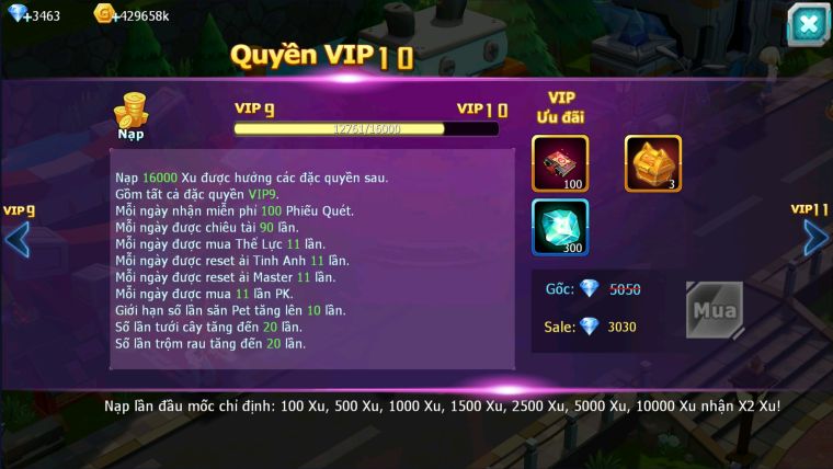 MÃ : #TTS2462 - SV 1548 - V9 - MEW GIÁP BÁ CHỦ UNVOA CẶP LATI BÁ CHỦ