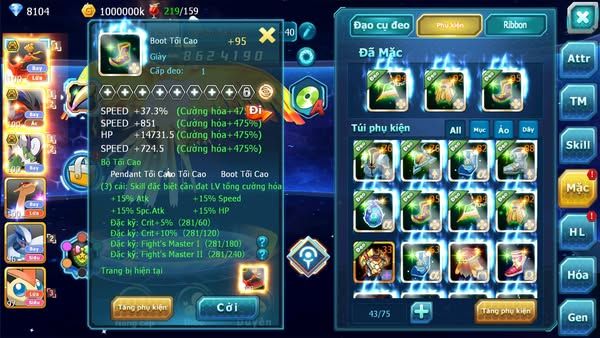 MÃ : #TTS2480 - SV1597 - V5 1K6 SÁCH - TEAM BAY BÁ CHỦ CỰC HOT BUILD DỒN 1 TEAM