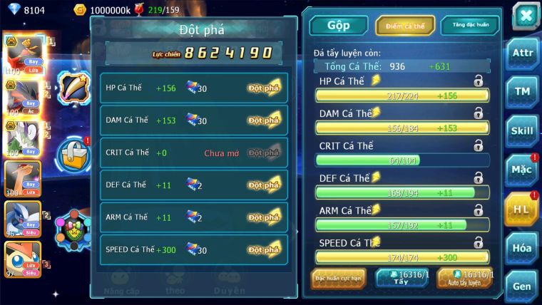 MÃ : #TTS2480 - SV1597 - V5 1K6 SÁCH - TEAM BAY BÁ CHỦ CỰC HOT BUILD DỒN 1 TEAM