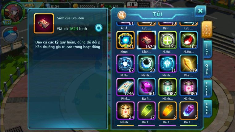 MÃ : #TTS2480 - SV1597 - V5 1K6 SÁCH - TEAM BAY BÁ CHỦ CỰC HOT BUILD DỒN 1 TEAM