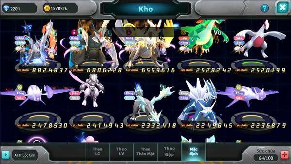 MÃ : #TTS2489 - SV 1584 - V11 1K4 MT - UNVOA WB DYNAMAX LUGIA MEW GIÁP CẶP LATI