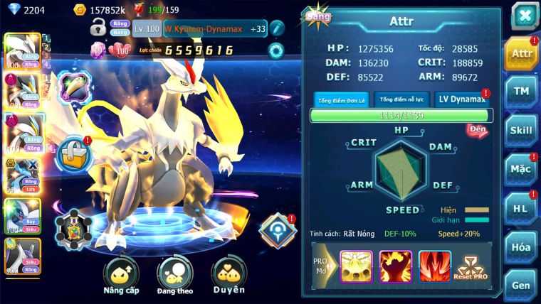 MÃ : #TTS2489 - SV 1584 - V11 1K4 MT - UNVOA WB DYNAMAX LUGIA MEW GIÁP CẶP LATI