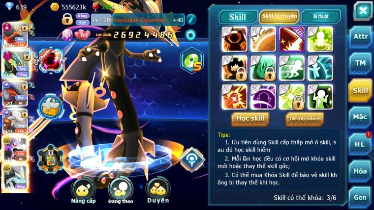 MÃ : #TTS2498 - SV1306 - TOP5PK/8LC - V14 - HOOH CH DYNAMAX LC SIÊU KHỦNG - YVETAL CỘNG HƯỞNG - RAY DYNAMAX -HENTRAN CỘNG HƯỞNG DRAK HOOH BC
