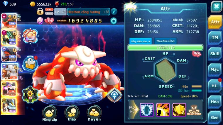 MÃ : #TTS2498 - SV1306 - TOP5PK/8LC - V14 - HOOH CH DYNAMAX LC SIÊU KHỦNG - YVETAL CỘNG HƯỞNG - RAY DYNAMAX -HENTRAN CỘNG HƯỞNG DRAK HOOH BC