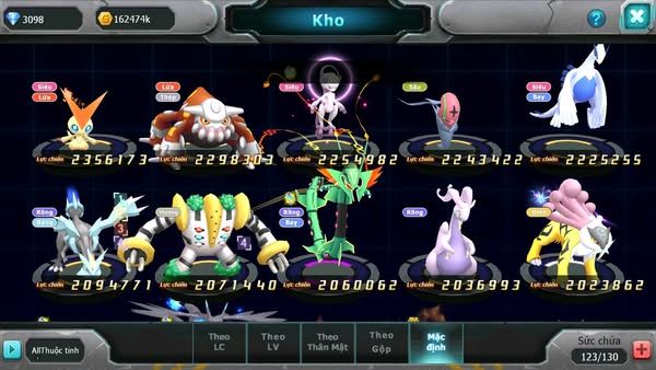 MÃ : #TTS2511 - SV 1610 - TOP 9PK - V15 - CẶP RỒNG FULL SÉT HOOH - TEAM BAY DYNAMAX -FROM CỰC ĐẸP