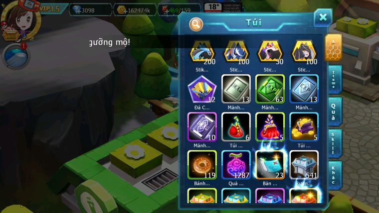 MÃ : #TTS2511 - SV 1610 - TOP 9PK - V15 - CẶP RỒNG FULL SÉT HOOH - TEAM BAY DYNAMAX -FROM CỰC ĐẸP