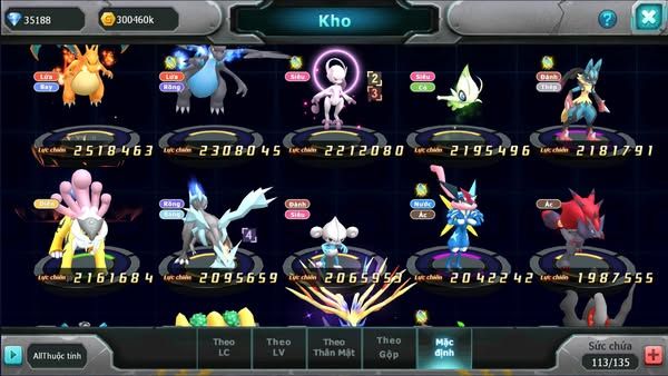MÃ : #TTS2523 - SV 1553 - V12 - TOP30 PK - 35K KC - HOOH DYNAMAX YVETAL BC THẦN GIÓ BC  QVLD BC MEW GIÁP BC CẶP LATI BC
