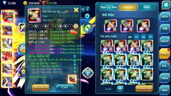 MÃ : #TTS2523 - SV 1553 - V12 - TOP30 PK - 35K KC - HOOH DYNAMAX YVETAL BC THẦN GIÓ BC  QVLD BC MEW GIÁP BC CẶP LATI BC