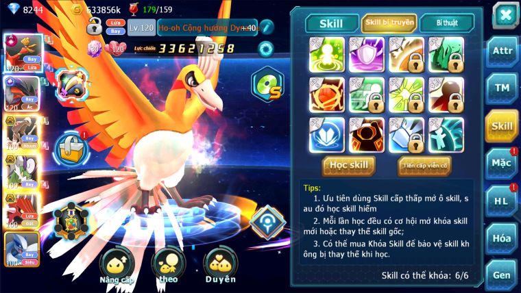 MÃ : #TTS2532 - SV 1526 - TOP 2-4 - V14 - HOOH CH DYNAMAX BUILD SIÊU KHỦNG- YVETAL CỘNG HƯỞNG THẦN GIÓ QVLD CÓ ZYRRAGE VỀ UP ECHO NGON ÁC